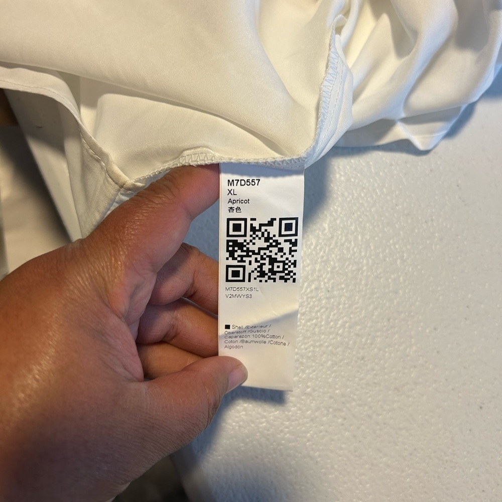 Neutral Beige & White Button-Front Maxi Shirt Dress - Picture 2 of 13